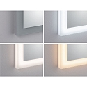 Spiegel met verlichting MIRRA LED 60 X 80CM / HIGH hoekig, CCT Switch, met aanraakdimmer, met verwarmingsfunctie IP44