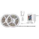 LED stripe SIMPLED met afstandsbediening zwart