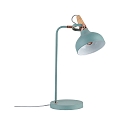 Paulmann Paulmann Table lamp Neordic Juna 1 flame, soft green/copper/wood
