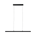 Pendelarmatuur LENTO LED up down IP20, zwart dimbaar
