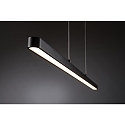 Pendelarmatuur LENTO LED up down IP20, zwart dimbaar