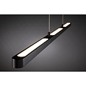 Pendelarmatuur LENTO LED up down IP20, zwart dimbaar