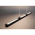 Pendelarmatuur LENTO LED up down IP20, zwart dimbaar