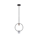 Paulmann Pendelarmatuur NEORDIC URBAN JUNGLE TASJA E27 IP20, koper, zwart dimbaar
