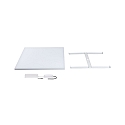 Paulmann LED Panel VELORA ZigBee TW surfaced mounting, 59.5cm, 230V, 19.5W 2700-6500K 2200lm, dimmable, white matt