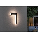 Solar huisnummer licht met batterij, indirect IP44