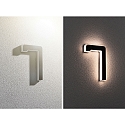 Solar huisnummer licht met batterij, indirect IP44