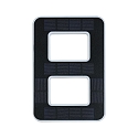 Paulmann Solar huisnummer licht met batterij, indirect IP44, zwart, wit mat 
