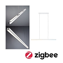 Paulmann pendant luminaire LENTO ZigBee controllable IP20, white matt dimmable