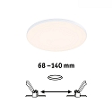 Paulmann Inbouwarmatuur VARIFIT VENULA EDGE IP44, wit  12W 1100 | 1600lm 3000K CRI >80