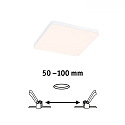 Paulmann Inbouwarmatuur VARIFIT VENULA EDGE IP44, wit  8,5W 650 | 1000lm 3000K CRI >80