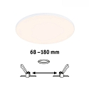 Paulmann Inbouwarmatuur VARIFIT VENULA EDGE IP44, wit dimbaar 17W 1500 | 2000lm 3000K CRI >80