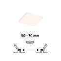 Paulmann Inbouwarmatuur VARIFIT VENULA EDGE IP44, wit dimbaar 6W 450 | 700lm 3000K CRI >80