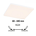 Paulmann recessed luminaire VARIFIT VENULA EDGE IP44, white dimmable 17W 1500 | 2000lm 3000K CRI >80