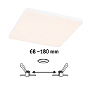 Paulmann recessed luminaire VARIFIT VENULA EDGE IP44, white dimmable 17W 1500 | 2000lm 3000K CRI >80