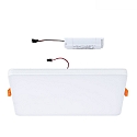Paulmann recessed luminaire VARIFIT VENULA EDGE IP44, white dimmable 17W 1500 | 2000lm 3000K CRI >80