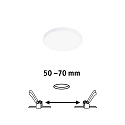 Paulmann Inbouwarmatuur VARIFIT VENULA EDGE IP44, wit dimbaar 6W 500 | 750lm 4000K CRI >80