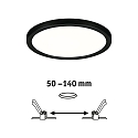 Paulmann LED paneel AREO VARIFIT ON-OFF 175MM rond, instelbaar, schakelbaar, 15W 1200lm 4000K CRI >80