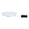 Inbouwarmatuur QUALITY PREMIUM PANEL LED rond IP44, wit  850lm 4000K 120� 120�