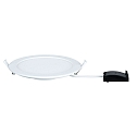 Inbouwarmatuur QUALITY PREMIUM PANEL LED rond IP44, wit  1450lm 4000K 120� 120�