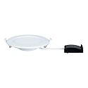 Inbouwarmatuur QUALITY PREMIUM PANEL LED rond IP44, wit  780lm 2700K 110� 110�