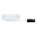 Inbouwarmatuur QUALITY PREMIUM PANEL LED hoekig IP44, wit  780lm 2700K 110� 110�