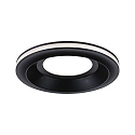 Inbouwarmatuur SORMUS rond, set van 1 IP65, zwart mat  6,5W 560lm 3000K 100� 100� CRI >80