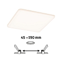Paulmann LED paneel VELUNA VARIFIT LED rond, instelbaar, 19W 1400lm 3000K CRI >80