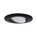 Paulmann Inbouwarmatuur CALLA LED draaibaar LED IP65, zwart mat 6W 500lm 4000K CRI 80-89