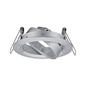 Paulmann Inbouwarmatuur CHOOSE draaibaar, set van 3 IP23, aluminium dimbaar