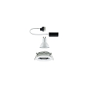 Paulmann Paulmann Recessed luminaire LED Nova, IP65, round, white/chrome, set of 1 swiveling, 7W GU10