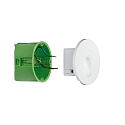 Paulmann Wall recessed luminaire round 2700K white, 1,7W