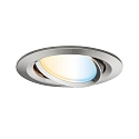 Paulmann Inbouwarmatuur NOVA PLUS COIN TW LED rond, draaibaar, set van 3, Tunable White, ZigBee aanstuurbaar IP23