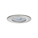 Paulmann Inbouwarmatuur NOVA LED stijf, set van 3 GU10 IP44, ijzer geborsteld  6,5W 470lm 4000K 36� 36� CRI >80