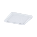 LED Recessed Panel AERO VariFit, square, IP44, 23cm, 18W 4000K, white