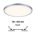 Paulmann LED paneel AREO VARIFIT 3-STEP-DIM 230MM rond, dimbaar, instelbaar, dimbaar 18W 1400lm 3000K CRI > 80