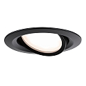 Paulmann recessed luminaire NOVA PLUS COIN swivelling, set of 3 IP23, dimmable 6W 470lm 2700K CRI >80