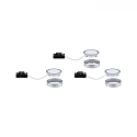 Paulmann Onderbouwarmatuur PUKK set van 3, chroom mat  3,5W 210 | 300lm 2700K
