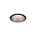 Paulmann Set of 3 Recessed spot LED COLE IP44, fixed, with LED COIN Module, 230V, 6.5W 2700K460lm 100�, 3-step dimmable, black / silver