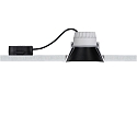 Paulmann Recessed spot LED COLE IP44, fixed, incl. LED COIN Module, 230V, 6.5W 2700K460lm 100�, 3-step dimmable, white / silver