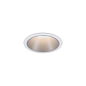 Paulmann Set of 3 Recessed spot LED COLE IP44, fixed, with LED COIN Module, 230V, 6.5W 2700K460lm 100�, 3-step dimmable, white / silver