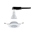 Paulmann Inbouwarmatuur BASE draaibaar, set van 1 GU10 IP20, wit  350lm 3000K 100� 100� CRI >80