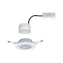 Paulmann Inbouwarmatuur BASE COIN draaibaar, set van 1 IP20, wit  5W 370lm 3000K 100� 100� CRI > 80