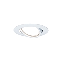 Paulmann Inbouwarmatuur BASE draaibaar, set van 3, schakelbaar GU10 IP20, wit  15W 350lm 3000K 100� 100� CRI >80