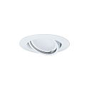Paulmann Inbouwarmatuur BASE draaibaar, set van 3, schakelbaar GU10 IP20, wit  15W 350lm 3000K 100� 100� CRI >80