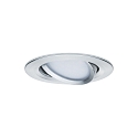 Paulmann recessed luminaire NOVA COIN LED round, swivelling, set of 3 IP23, aluminium  19,5W 460lm 2700K 100� 100� CRI >80
