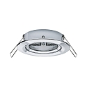 Paulmann recessed luminaire NOVA COIN LED round, swivelling, set of 3 IP23, chrome  19,5W 460lm 2700K 100� 100� CRI >80