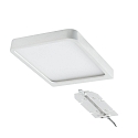 Paulmann LED Furniture luminaire VANE LED Under Cabinet luminaire, square, 2x6,7W, 15VA, 230V/12V, 105x140mm, white matt