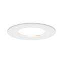 Paulmann Recessed luminaire LED Coin Slim, IP44, round, 6,8W, set of 1 dimmable, white