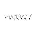 Paulmann Lichtketting PLUG&SHINE IP44, wit dimbaar